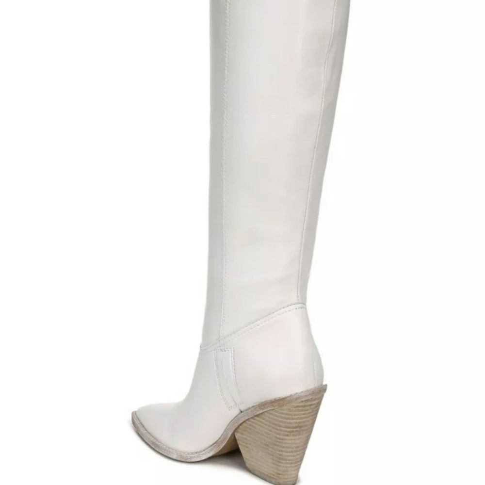 COPY - Sam Edelman indigo white leather boots! NWT - Picture 7 of 12